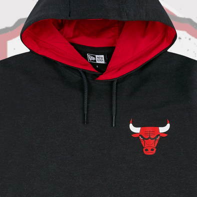 New Era Team Logo Po Hoody Chicago Bulls Black