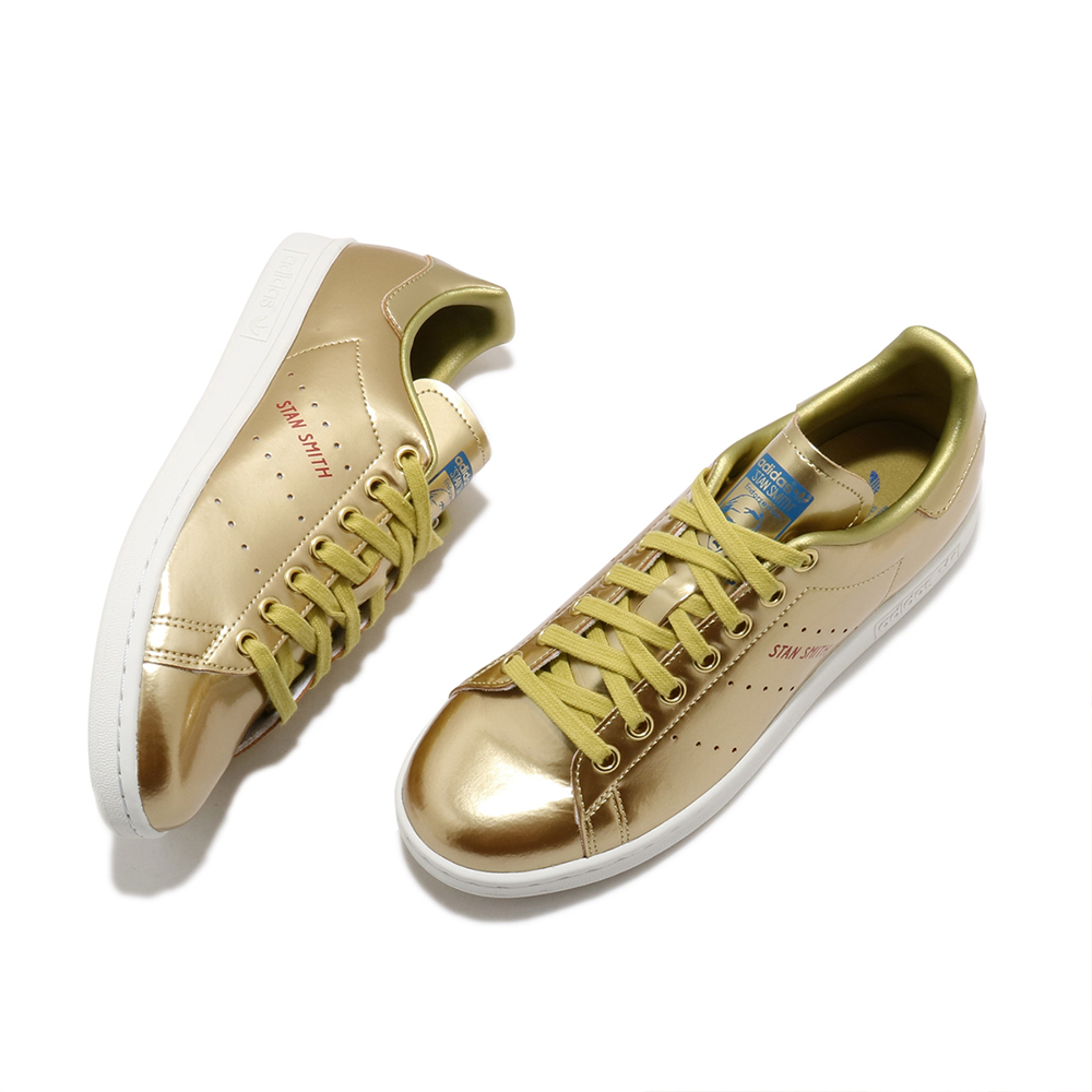 adidas Stan Smith Gold Metallic Original Clothing Maroc