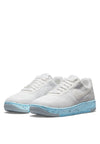 Nike Air Force 1 Crater Flyknit in White with Recycled Materials