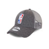 NBA Logo Home Field Grey 9FORTY Trucker Cap