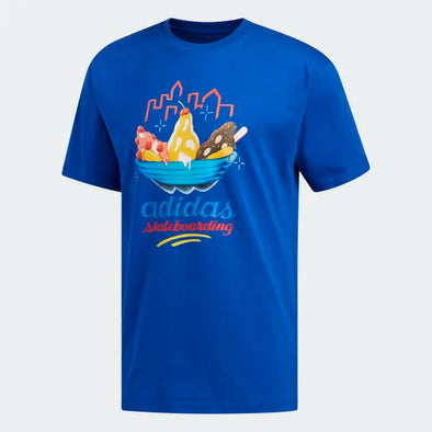 Homme Adidas T-shirt Urgello Bleu | Promos Vêtements