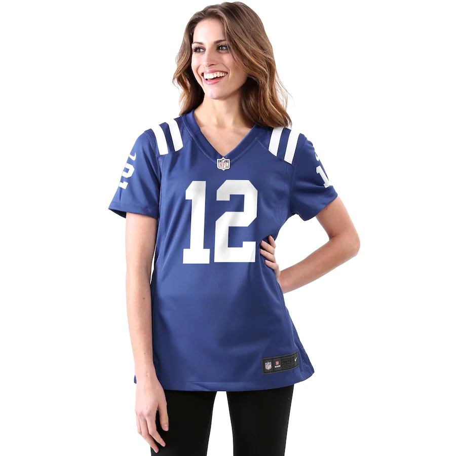 Women s Nike Andrew Luck Royal Indianapolis Colts Game Jersey