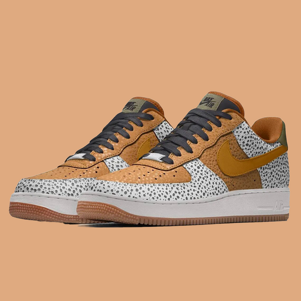 The Nike Air Force 1 By You  Safari Print To Its List Of Options