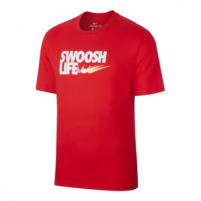 Nike Men's Sportswear T-Shirt: Red/White